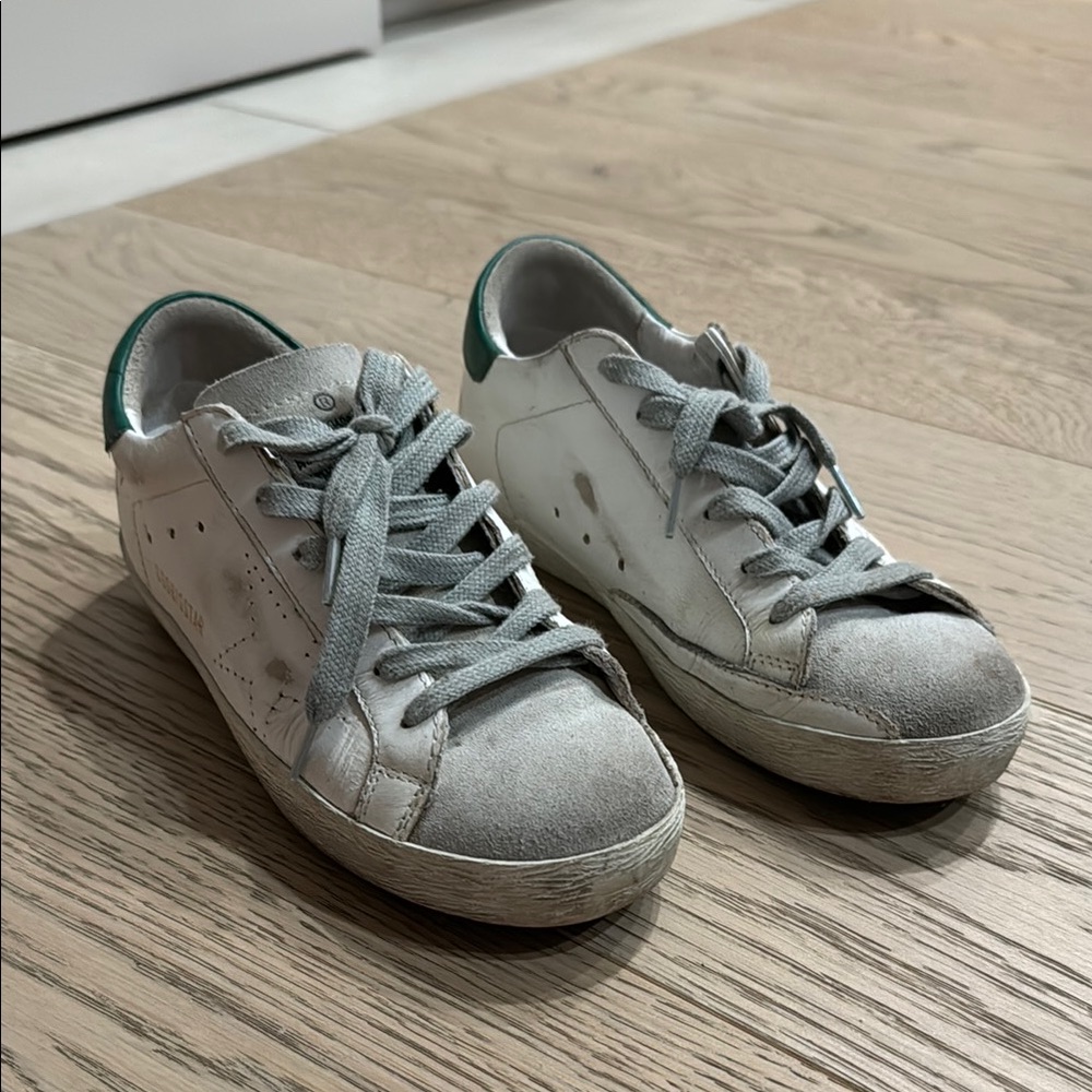 Golden Goose Superstar grey and White Sneakers